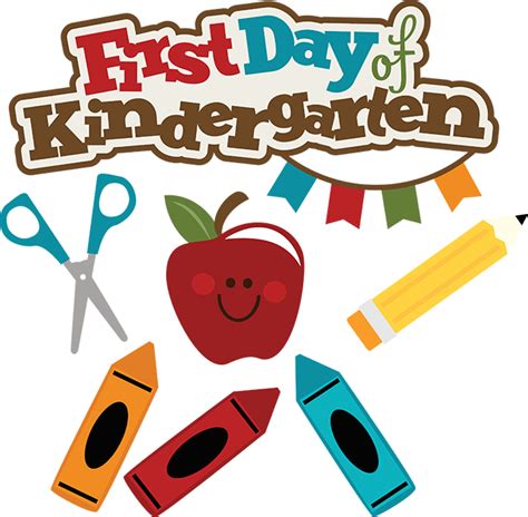 First Day Of Kindergarten Svg School Svg Files Crayon Svg File