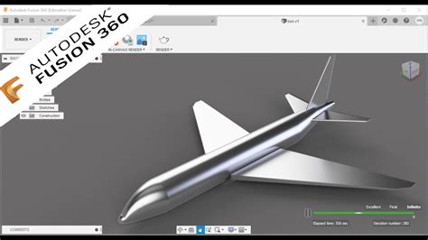 Autodesk Fusion 360 Tutorial Aircraft Modeling Part 1 Youtube