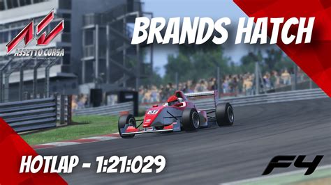 Assetto Corsa Brands Hatch GP Hotlap Tatuus F4 T014 YouTube