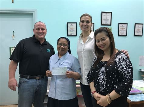 Ias Gives Back 12500 Donation To Hospicio De San Jose In The