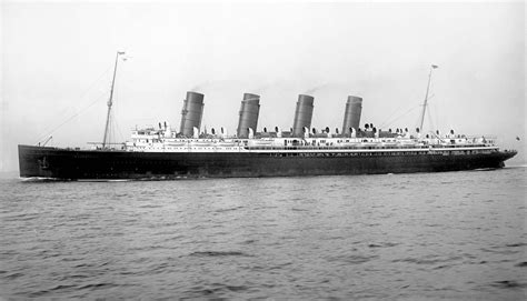 Mauretania Luxury Liner Transatlantic Voyages Cunard Line Britannica