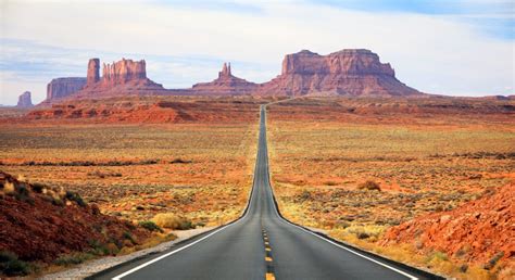 La Route 163 De Monument Valley Forrest Gump Point Usa