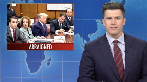 SNL’s Weekend Update Brutally Mocks Trump’s O.J.-esque Day in Court