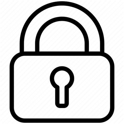 Key Lock Password Protection Safety Secure Security Icon