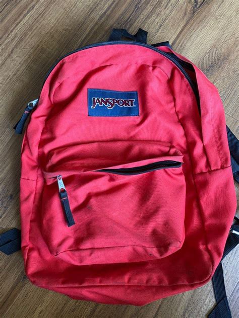 Authentic Red Jansport Backpack Womens Fashion Bags And Wallets Backpacks On Carousell