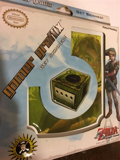 The Legend Of Zelda Twilight Princess Gamecube Game Skin Rare Authentic