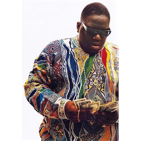Notorious B.I.G. Biggie Smalls Cashmere Sweater Poster 24 x 36 | Biggie smalls, Biggie smalls 