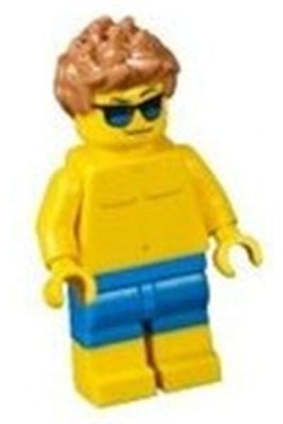 lego beachgoer minifigure cty0760 brickeconomy