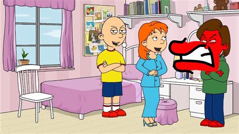 Caillou Changes Boriss And Rosies Voice And Gets Grounded Youtube