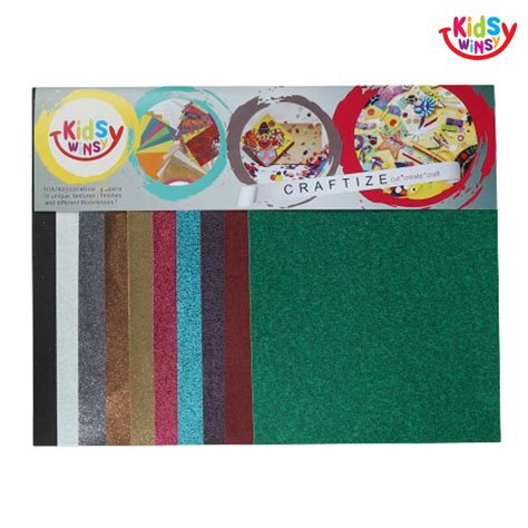 A4 Papers Glitter N Sparkle Kidsy Winsy
