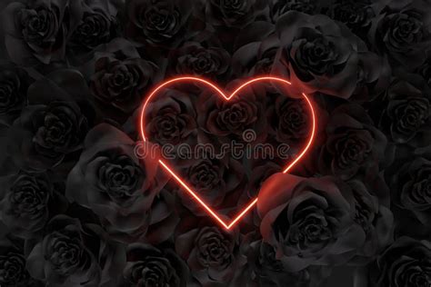 Red Roses Heart Frame Stock Illustrations 5459 Red Roses Heart Frame