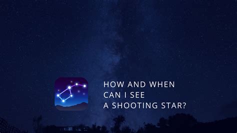 A Shooting Star In The Night Sky What Is It And How To See It Youtube