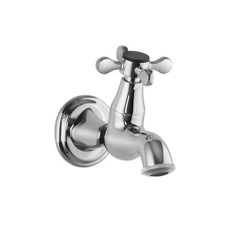 Jaquar Complete Bathroom Solutionsbib Tap With Wall Flange Chrome