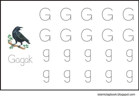 Check spelling or type a new query. Belajar Menulis Huruf G - Islamic Lapbook