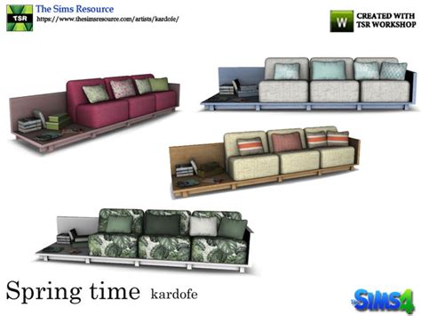 The Sims Resource Nikadema Totem Sofa