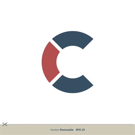 C Letter Vector Icon Logo Template Flat Design Download Free Vector