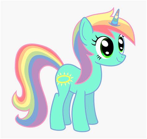 Rainbow Unicorn Png Rainbow My Little Pony Unicorn Transparent Png