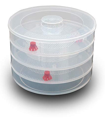 Transparent Plastic 4 Container Layer Sprout Maker Packaging Type Box