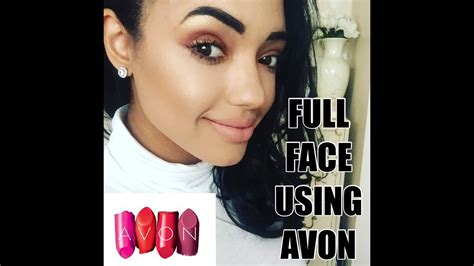 Full Face Using Avon Makeup Tutorial Youtube