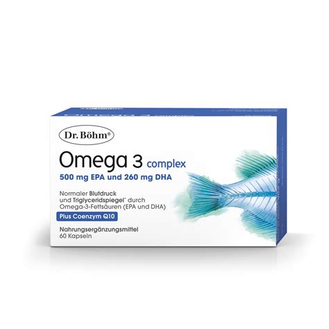 Dr Böhm Omega 3 complex Kapseln