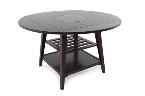 Find the perfect home furnishings at hayneedle, where you can buy online while you explore our room designs and curated looks for tips, ideas & inspiration to help you along the way. Two-Shelved 59" Lazy Susan Dining Table with Four Drop ...