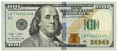 100 Dollars Bill Origami