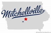 Map of Mitchellville, IA, Iowa
