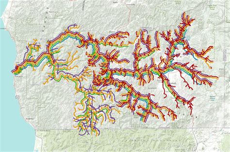2012 Odfw Rogue Oregon Fish Habitat Distribution Chinook