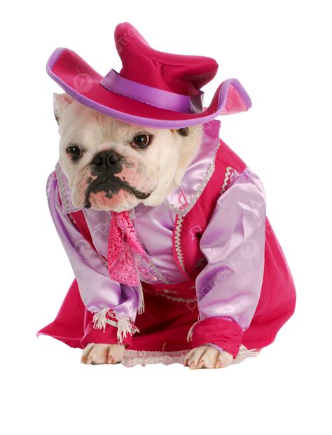 Dog Dressed Up As Cowgirl Cowboy Animal Pink Dog Png Transparent