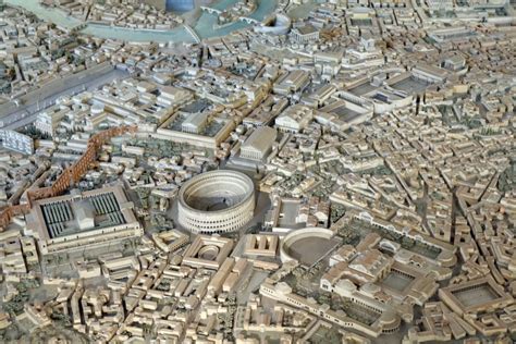 Breve Storia Del Plastico Della Roma Imperiale Costruito Nellarco Di