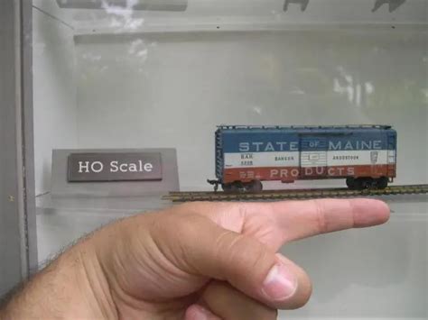 Model Train Scale Chart
