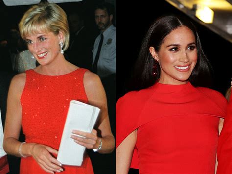10 Times Meghan Markle Copied Princess Dianas Fashion Photos Sheknows