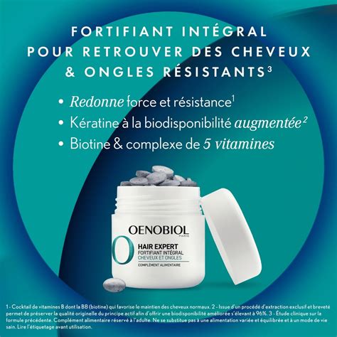 Oenobiol Duo Hair Expert Fortifiant Intégral Complément Alimentaire