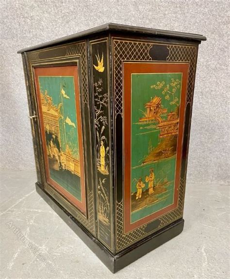 Chinoiserie Lacquered Side Cabinet Antiques Atlas