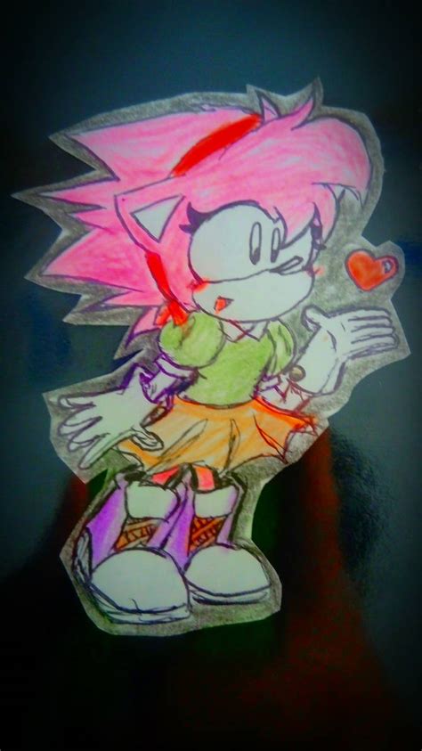 Amy Rose Sonic Cd By Jamemox On Deviantart