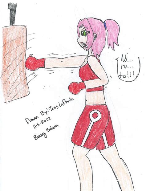 Boxing Sakura By Proudmuggle On Deviantart