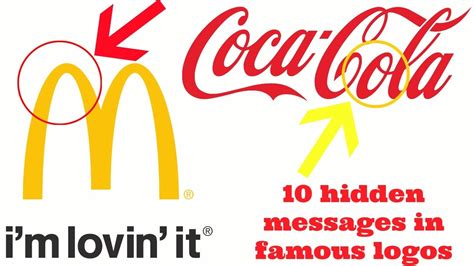 Hidden Messages In Famous Logos Part Youtube Images