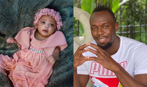Bolt also did take to instagram wishing his partner kasi bennett a happy birthday too while expressing how he. Usain Bolt Shared Photos Of His Adorable Daughter Olympia ...