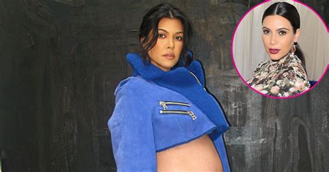 Pregnant Kourtney Kardashian Wears Kims Met Gala Dress For Halloween