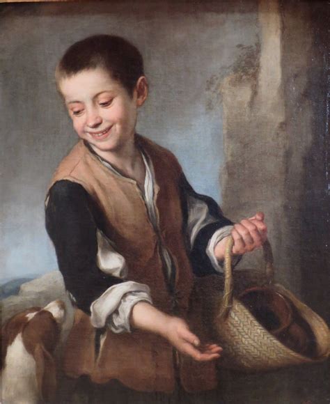 Murillo Muchacho Con Un Perro 1655 1660 Museo Del Hermitage San