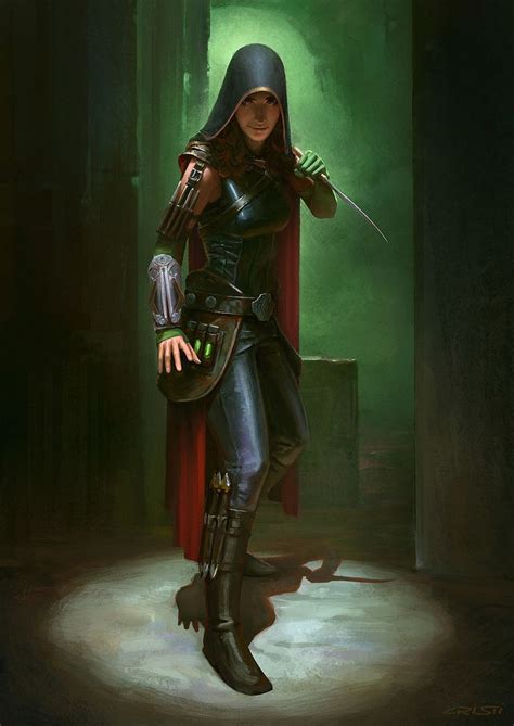 image result for fantasy cultist hood digital art female characters character portraits