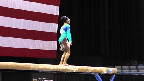 Simone Biles Balance Beam 2013 Pandg Championships Sr Women Day 1 Youtube