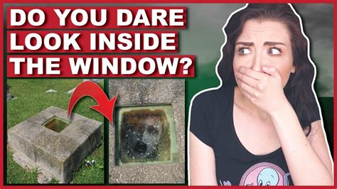 People Are Worried About This Grave With A Window Youtube