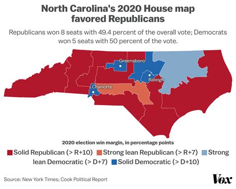 North Carolinas Extreme New Gerrymander In House Elections Explained