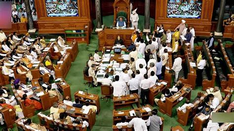 Lok Sabha Passes Finance Bill Without Discussion Amid Ruckus Hindustan Times