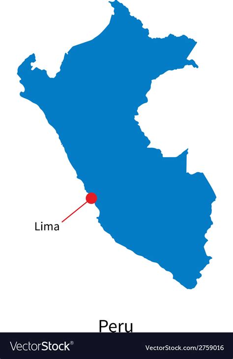 Detailed Map Of Lima Peru