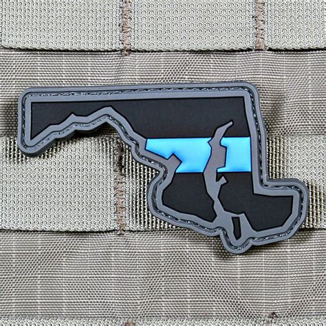 Every State In Thin Blue Line Patch Series Violent Little Machine Shop