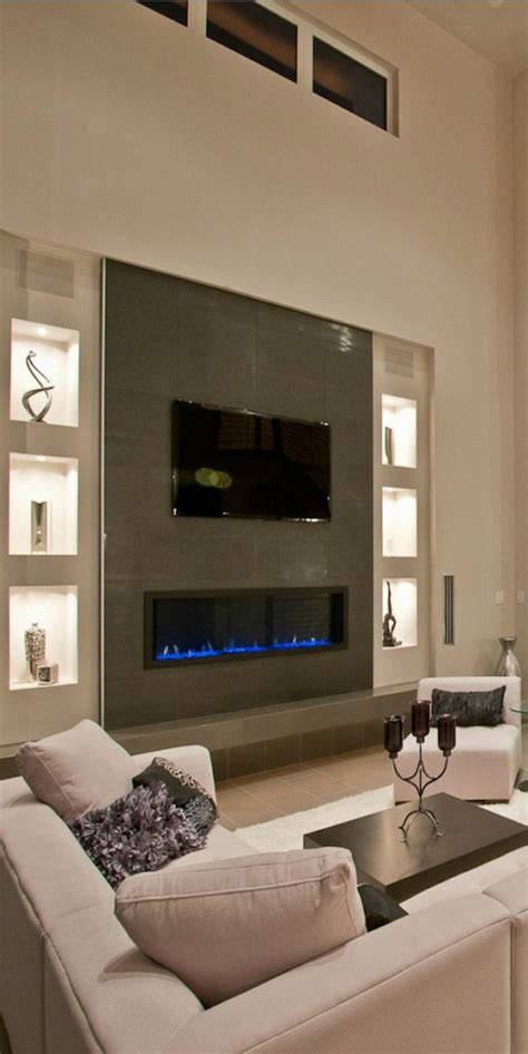 Electric Fireplaces Tv Above Home Decorating Trends Homedit