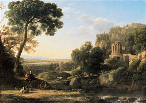 Claude Lorrain Landscape With Argos Guarding Io Holkham Hall 1600