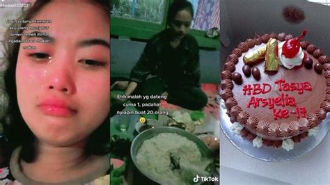 Viral Pesta Ulang Tahun Remaja Ini Hanya Dihadiri 1 Teman Padahal Sudah Masak Banyak Kasihan